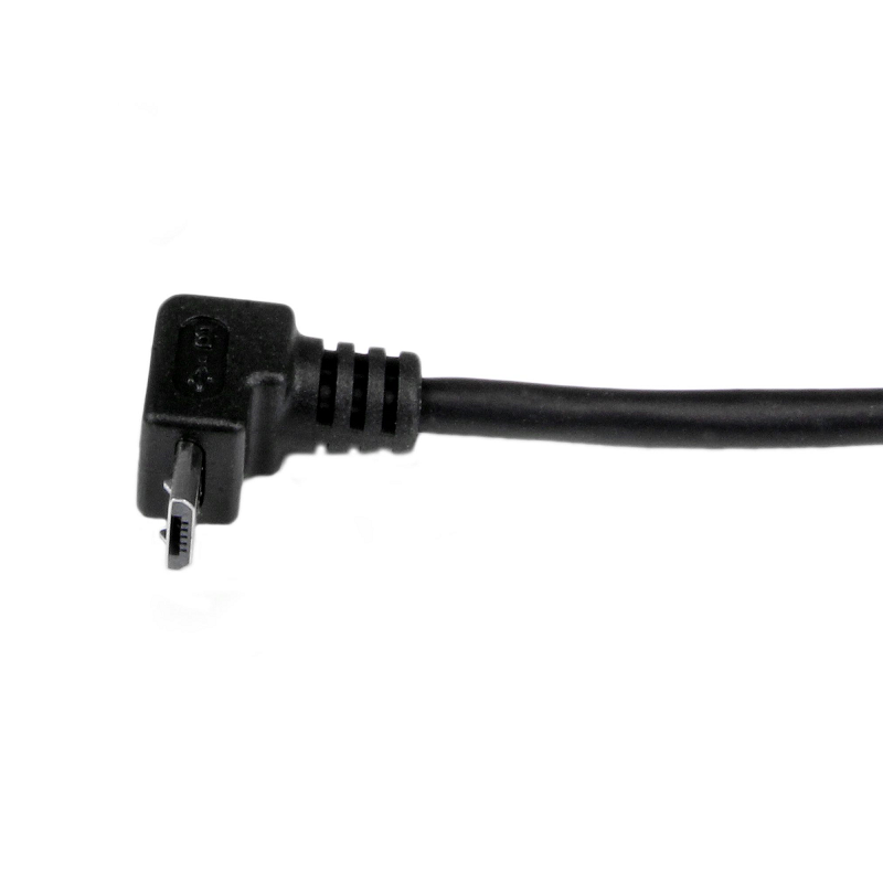 StarTech USBAUB1MU 1m Micro USB Cable - A to Up Angle Micro B